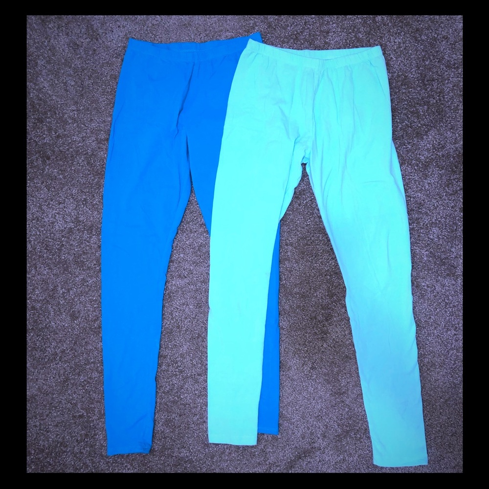 2 pairs girls Fabkids leggings.... size 14